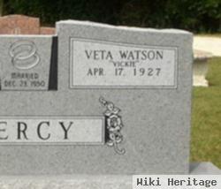 Veta "vickie" Watson Percy