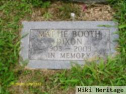 Mattie Rebecca Booth Dixon