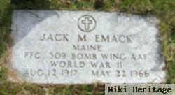 Pfc Jack M Emack