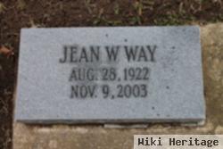 Jean W Way