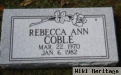 Rebecca Ann "becca" Coble