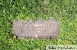 Lee William Brand