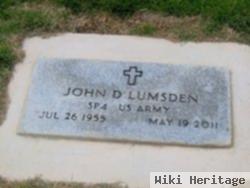 John D Lumsden