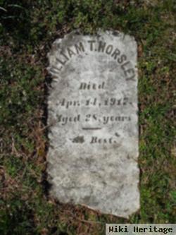 William Thornton "willie" Horsley