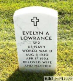 Evelyn A Lowrance