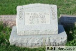 Coy Ethel Guthrie Ahrbecker