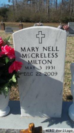 Mary Nell Mccreless Milton