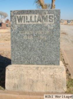 Carey Vinton Williams