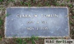 Clara W. Tomlin