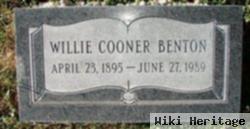 Willie Cooner Benton