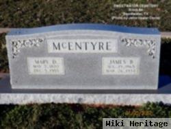 James Benjamin Mcentyre