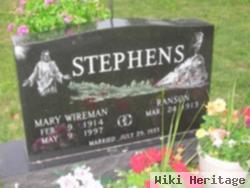 Mary Wireman Stephens