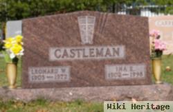 Ina E Castleman