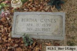 Bertha Gaines