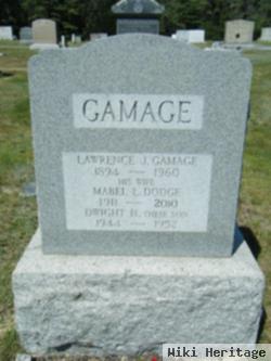 Mabel L. Dodge Gamage