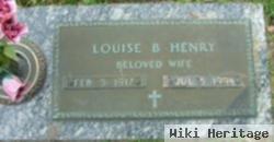 Louise B Henry