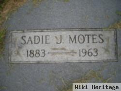 Sadie J Motes