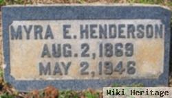 Myra Elizabeth Henderson Turner Henderson