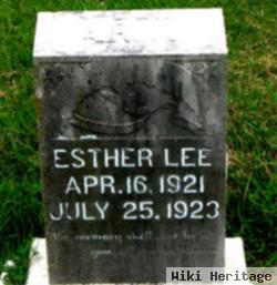 Esther Lee Barron