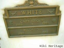 Capt George W White