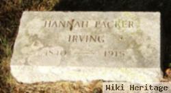 Hannah Packer Irving