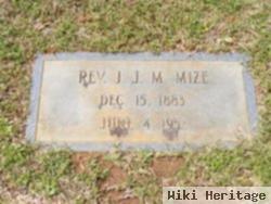 Rev John Joel Marvin Mize