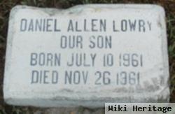 Daniel Allen Lowry