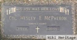 Wesley F Mcpheron