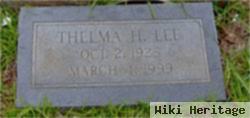 Thelma H Lee