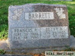 Elizabeth "betty" Kane Barrett