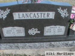 Annabell "ann" Hunter Lancaster