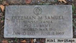 Pvt Freeman M. Samuel