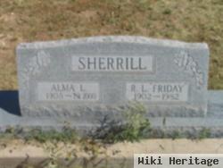 R L "friday" Sherrill