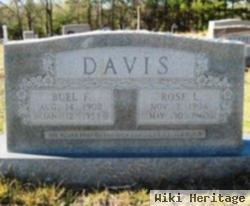 Buel F Davis