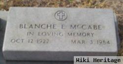 Blanche E Mccabe