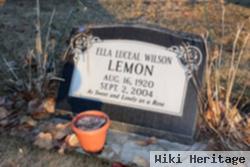 Ella Luceal Wilson Lemon