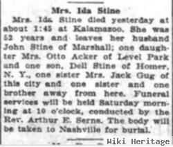 Ida May Bailey Stine