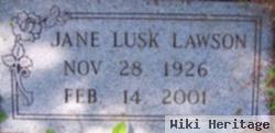 Jane Lusk Lawson