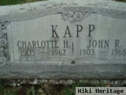 John R Kapp