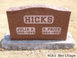 Julia A Williams Hicks