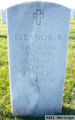 Eleanor B Gordon