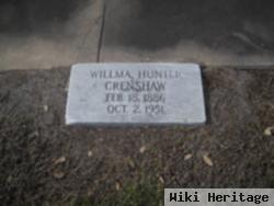 Wilma Hunter Crenshaw