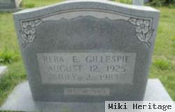 Reba E Mahathy Gillespie