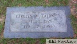 Carolyn W Caldwell