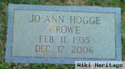 Jo Ann Hogge Crowe