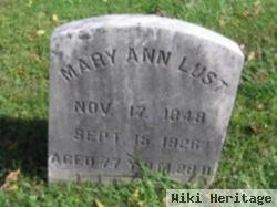 Mary Ann Auchey Lust