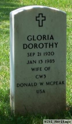 Gloria Dorothy Mcpeak