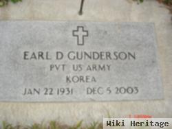 Pvt Earl D. Gunderson