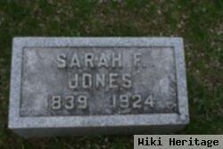 Sarah F Jones