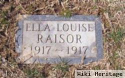 Ella Louise Raisor